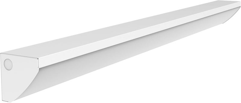 WareLight LED Stairwell & Corridor Light – 4600 Lumen Max, Wattage & CCT Selectable, 4-Foot Wall Mount Lighting Fixture for Commercial & Residential Use, 120-277V, White - Image 1